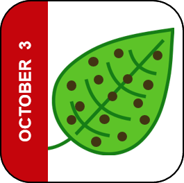 October 3 Icon